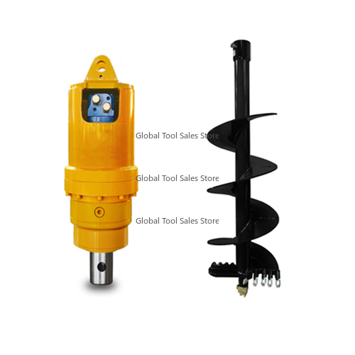 Auger Drill Attachment - ADH5700W Hydraulischer Erdbohrer-Antrieb, Bagger-Aufsatzmotor und Getriebekernkomponenten,