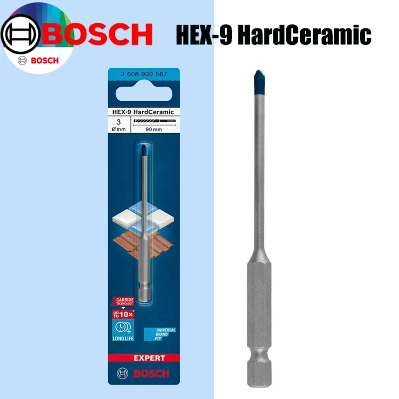 Tools Heavy Equipment - BOSCH Hex-9 Hartkeramik-Bohrer EXPERT Small Blue
