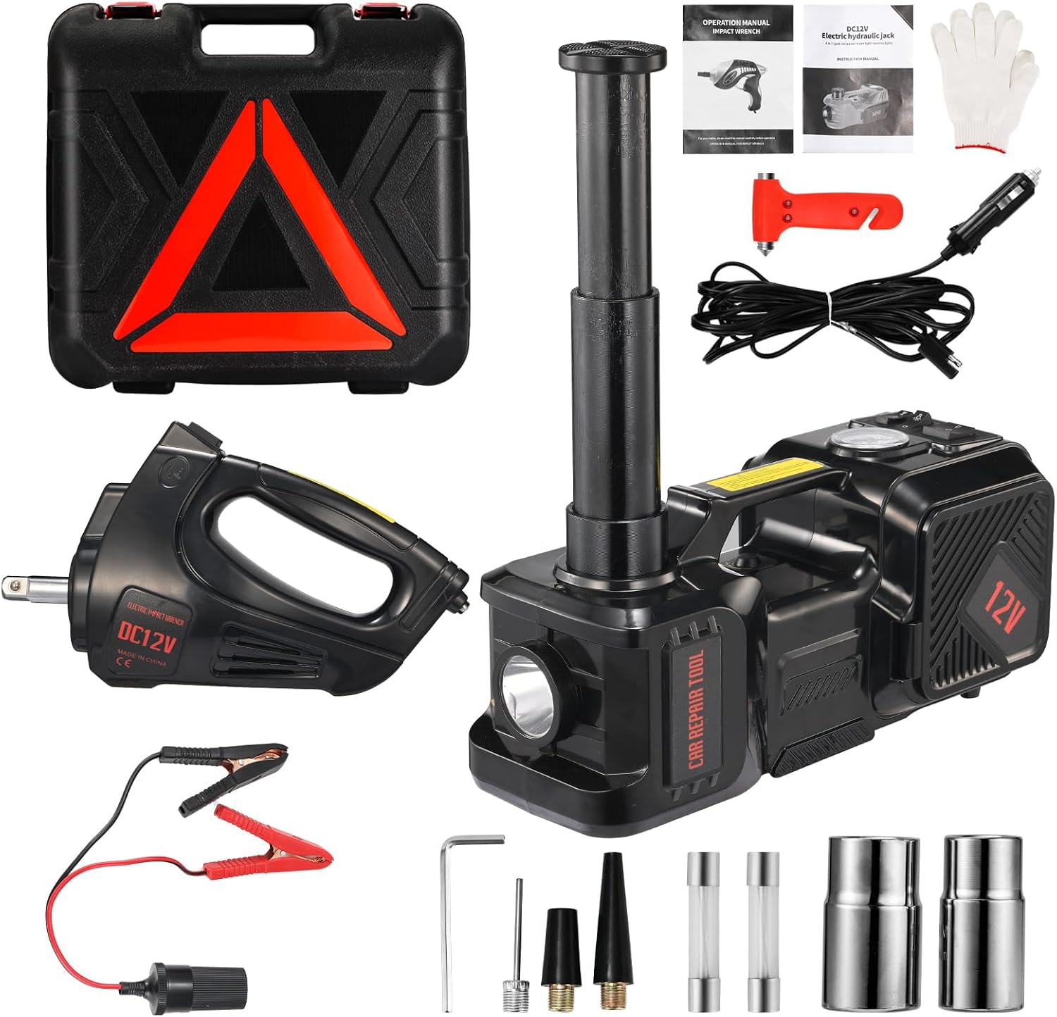 Hydraulic Floor Jack - Elektrischer Wagenheber 5 Tonnen 12V, elektrischer