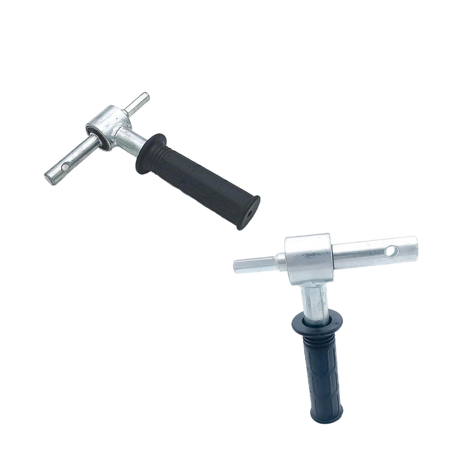Auger Drill Attachment - Eisschneckenbohrer-Adapter, robust, leicht, Metall, professionelles Zubehör,