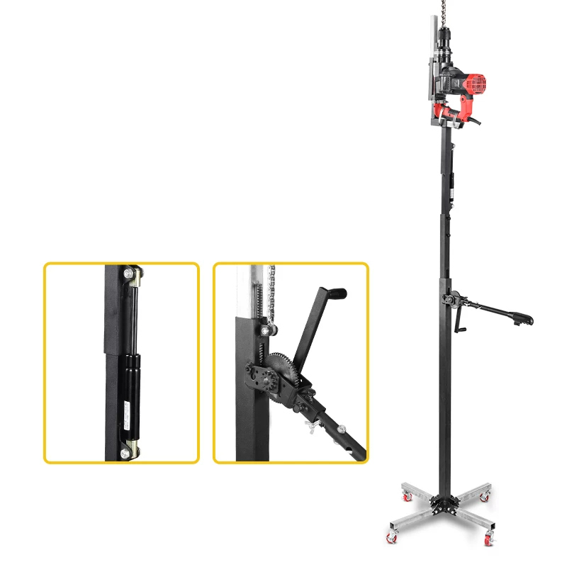 Hydraulic Floor Jack - Elektrischer Hammer-Hebeständer, hydraulischer Teleskop-Verstärkungshalter, Deckenbohrstützstange, Schlagbohrer,