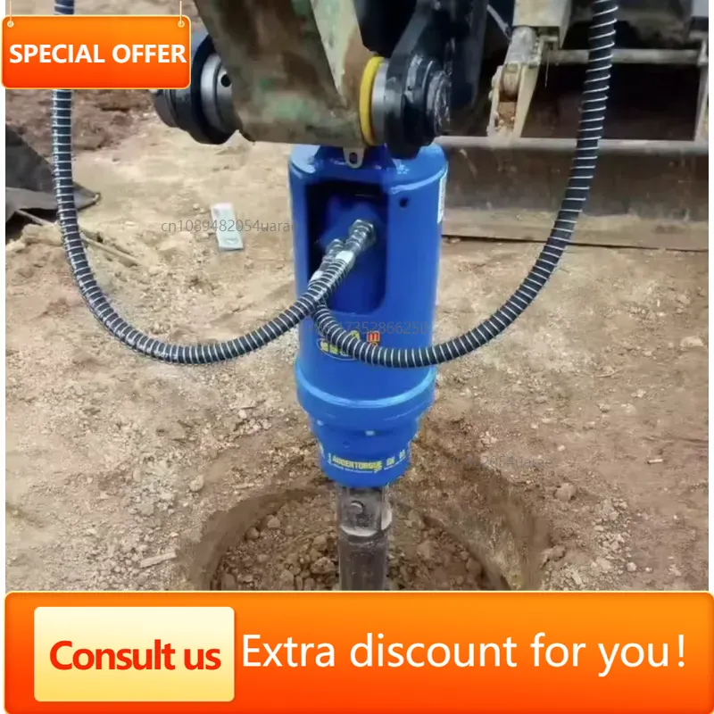 Hydraulischer Erdbohrer-Aufsat – Auger Drill Attachment Bewertung und Preis