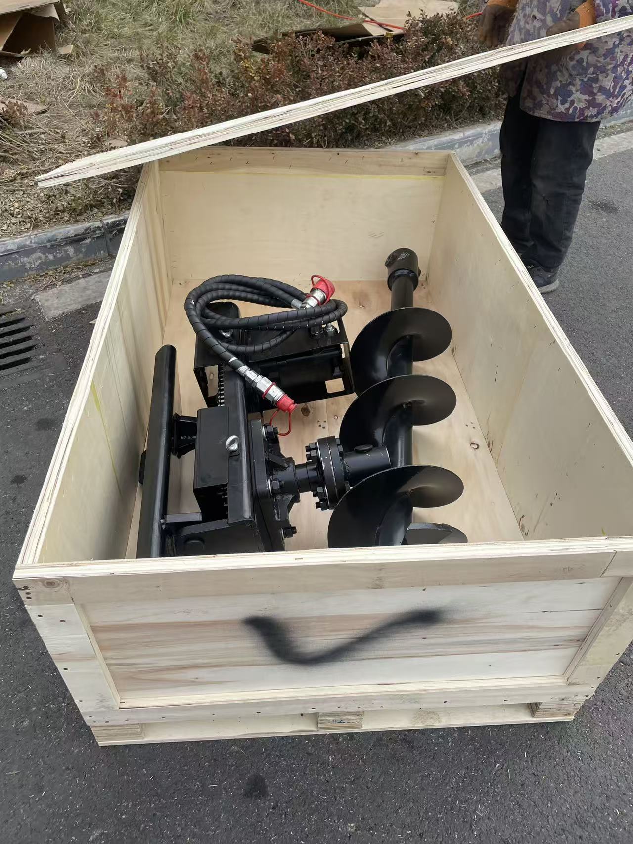 Hydraulischer Erdbohrer für Ko – Auger Drill Attachment Bewertung und Preis